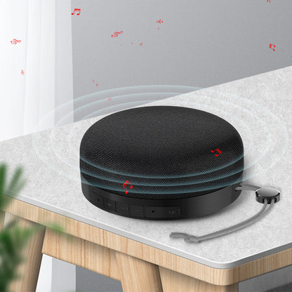 Portable Wireless Bluetooth Speakers Compact Design Speaker with Hands-Free Calling Black