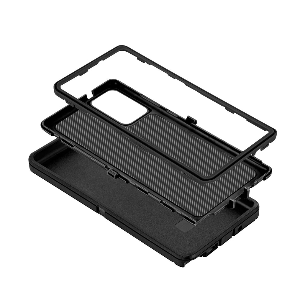 For Samsung Galaxy S23 S24 S22 Series Case Shockproof Protective Cover Black