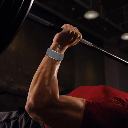 Silicone Sport Band for Whoop 5.0 Waterproof Replacement Wrist Strap Dark Grey