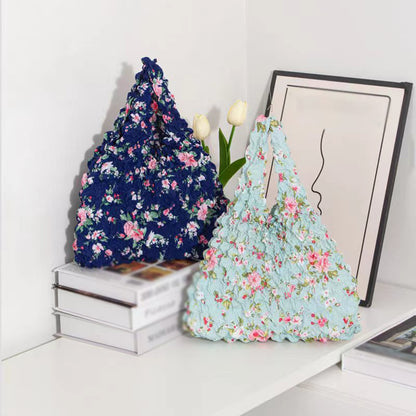2Piece Pineapple Bubble Shopping Bag-Pink and Blue