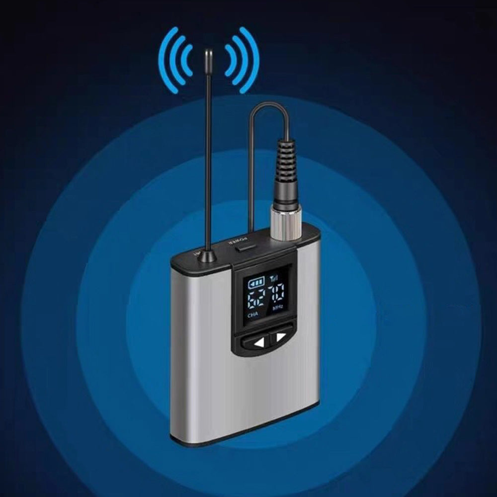 UHF Wireless Headset Microphone with Receiver Lavalier Microphone Set Style 2