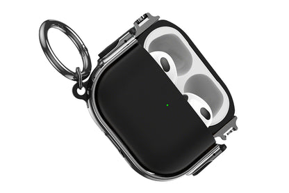 Shockproof Armor Protective Case for AirPods 4th Generation -Black