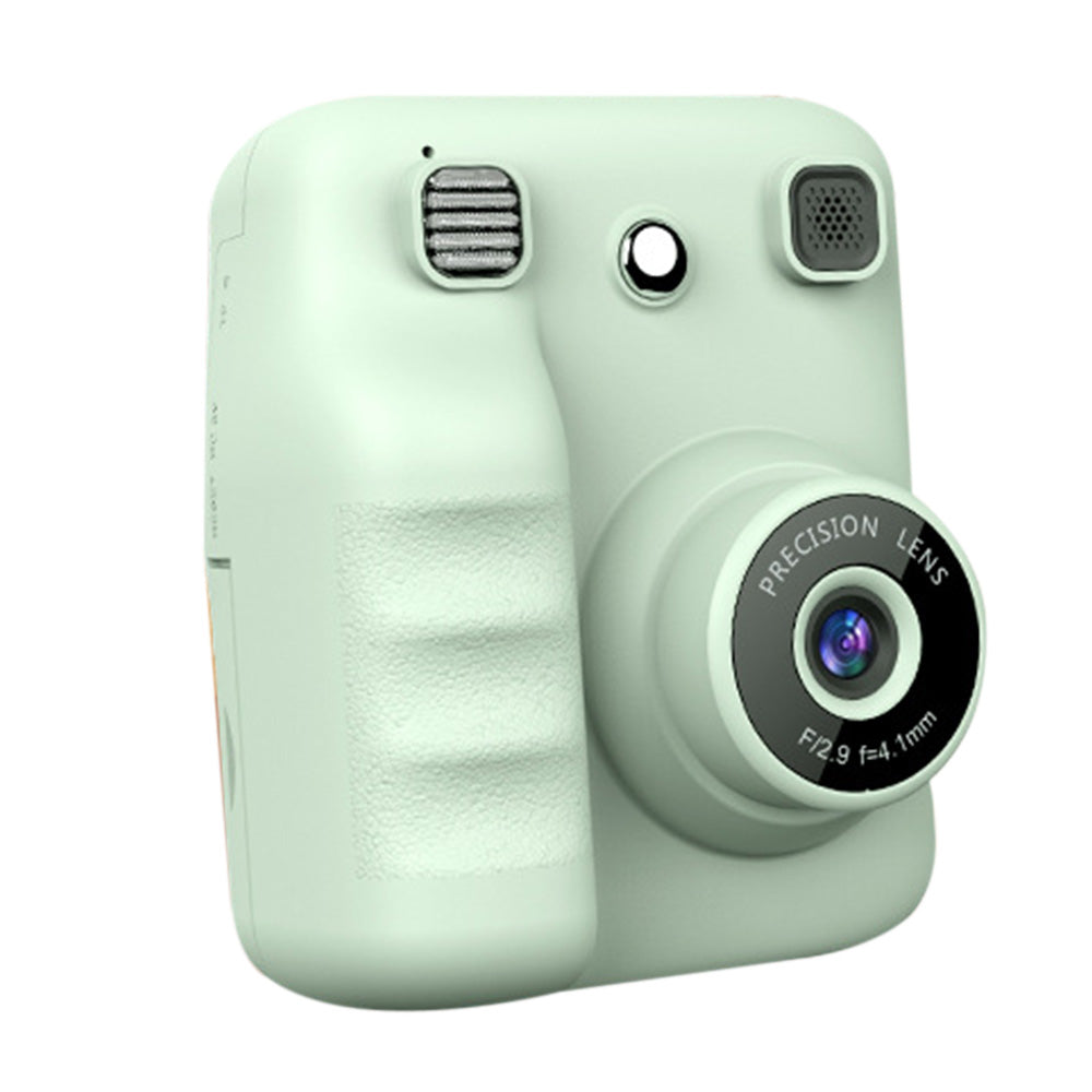 Instant Print Camera 1080P HD Portable Digital Camera with 32GB TF Card Gift Green