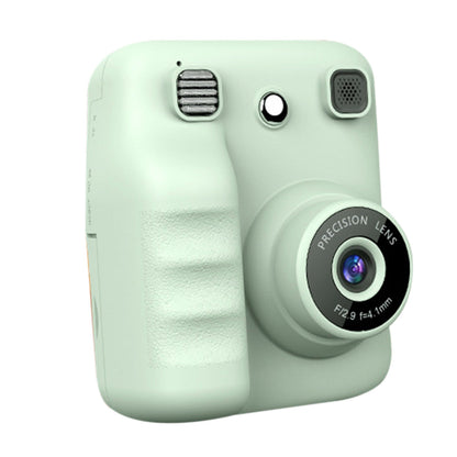 Instant Print Camera 1080P HD Portable Digital Camera with 32GB TF Card Gift Green