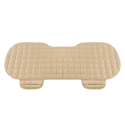 Universal Car Rear Seat Cover Back Seat Protector Mat Beige