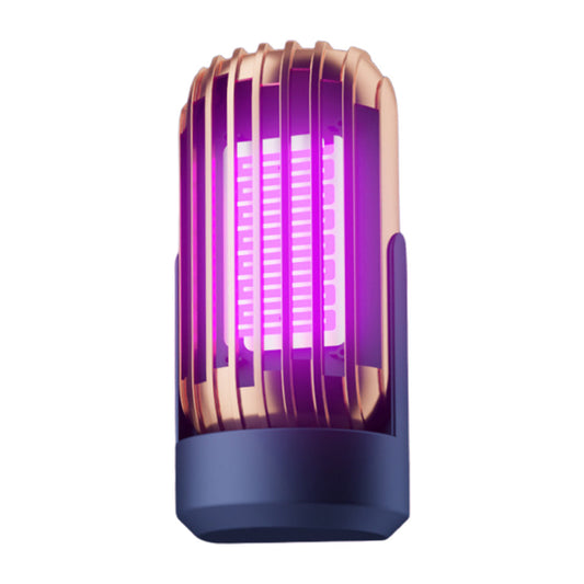 2-in-1 Electric Mosquito Zapper Lamp USB Powered Mosquito Killer Night Light Navy