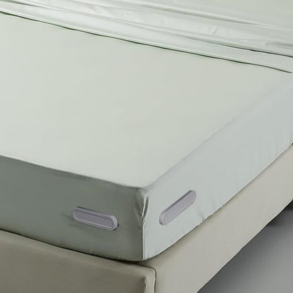 4PCS Invisible Bedsheet Clips Bed Sheet Holders With Lock Strips For Corners-White