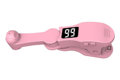 USB Auto Clicker Phone Screen Tapping Device with Adjustable Speed and Display -Pink