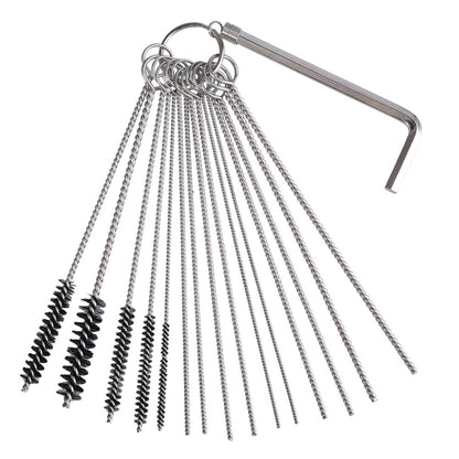 Carb Jet Cleaning Wire Set Carburetor Cleaner Tool Kit Style 2