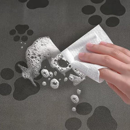 Pet Quick Dry Food Mat Absorbent Dog Feeding Mat for Food and Water Style 1