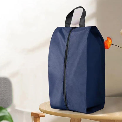 4Pcs Water-Resistant Travel Shoe Storage Bags-Navy