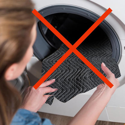 Non-woven Moving Blankets Furniture Packing Pads for Moving and Storage Black