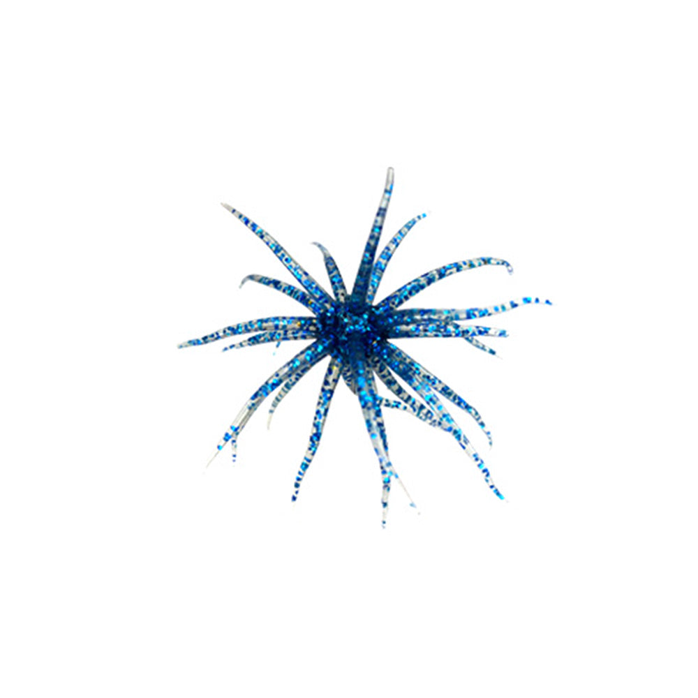 2 PCS Lifelike Floating Sea Urchin Soft Bait -Blue