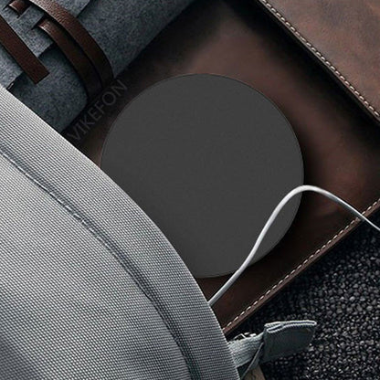 15W Fast Charger for iPhone 16 15 14 13 12 Series Wireless Charger for Wireless Charging Smart Phones Black