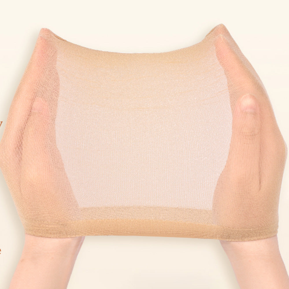 8Pcs Stocking Wig Caps Stretchy Nylon Hair Net for Women Nude