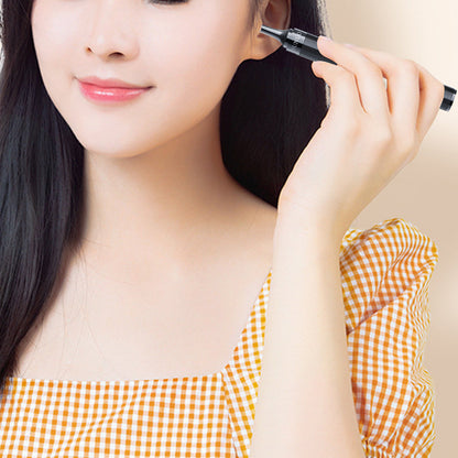 2-in-1 Visual Ear Wax Removal Tool with Ear Scoop Ear Tweezers Ear Cleaning Tool Black