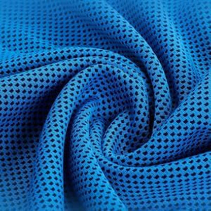 Cooling Hoodie Towel Neck Wrag Sport Cooling Towel for  Workout Camping Cycling Blue