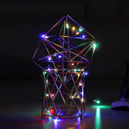 20m LED String Lights USB Powered 200 LEDs Copper Wire String Lights-Multicolour