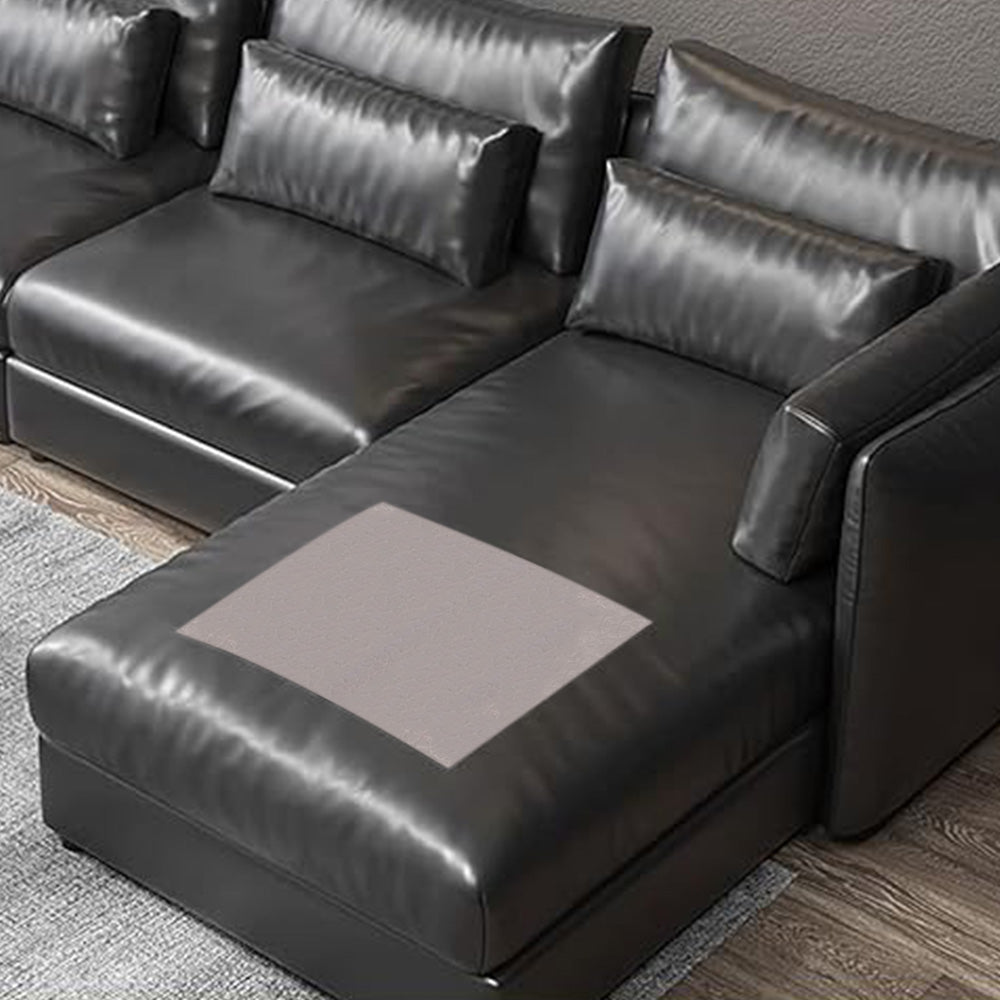 Self Adhesive Leather Repair Patch 50x500cm Vinyl Sofa Couch Car Seat Repair Tape-Grey