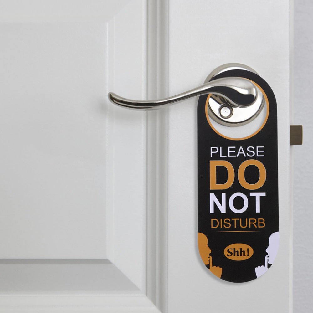 Do Not Disturb Door Hanger Sign Door Hanger Tag Style 2