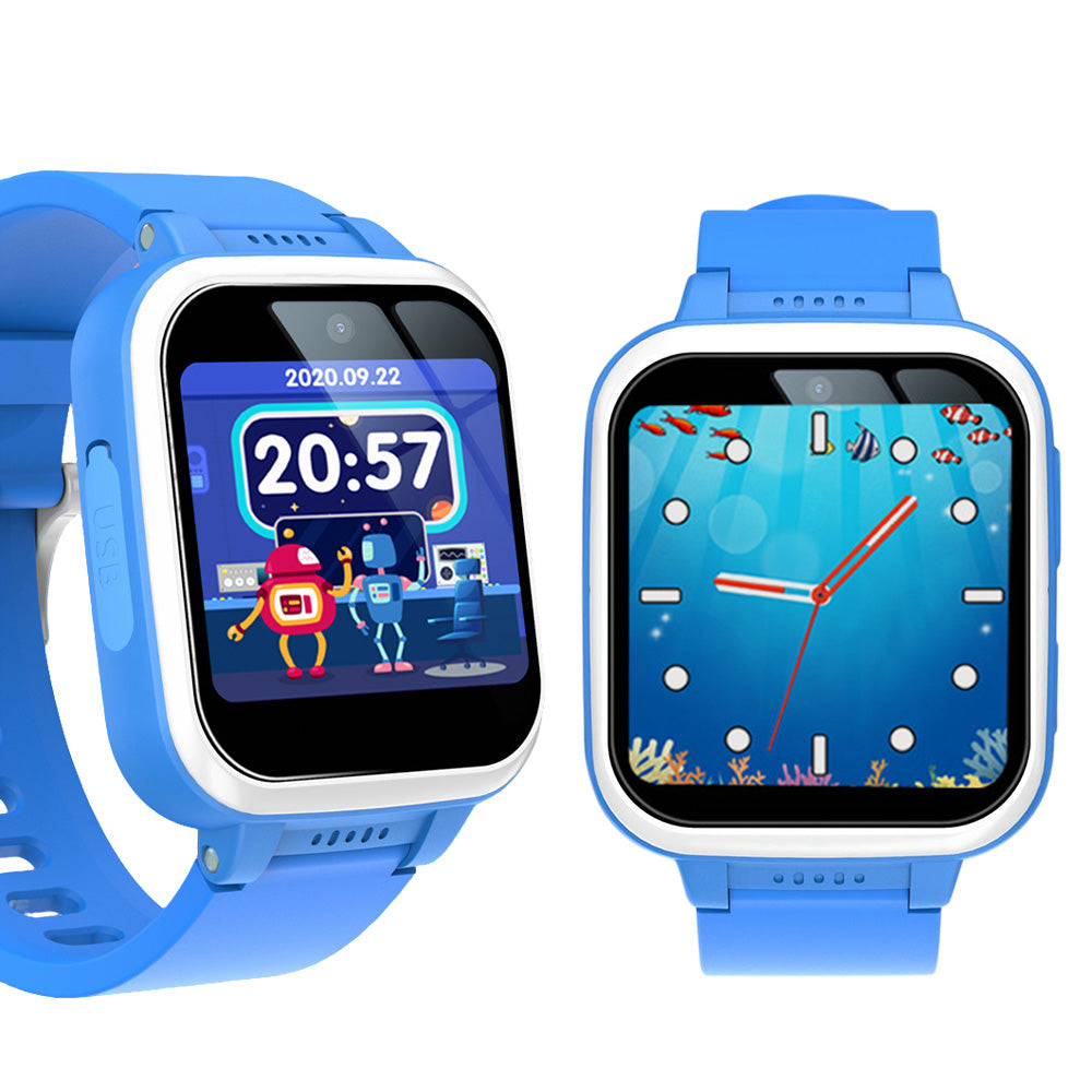 Kids Smart Watch with Touch Screen Camera Music 26 Games and Alarm Clock Blue
