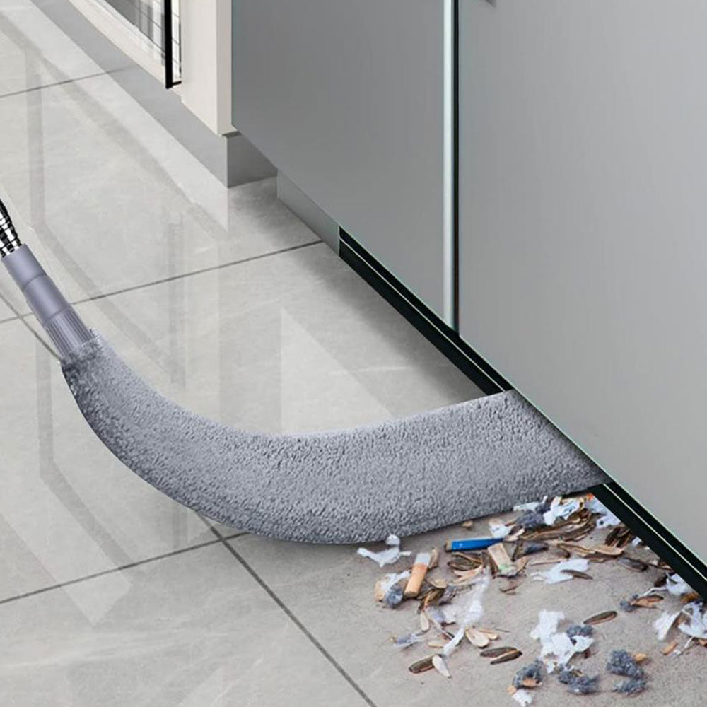 Retractable Gap Dust Cleaner Washable Bendable Dust Cleaning Tool for Under Appliances Furniture Couch Fridge