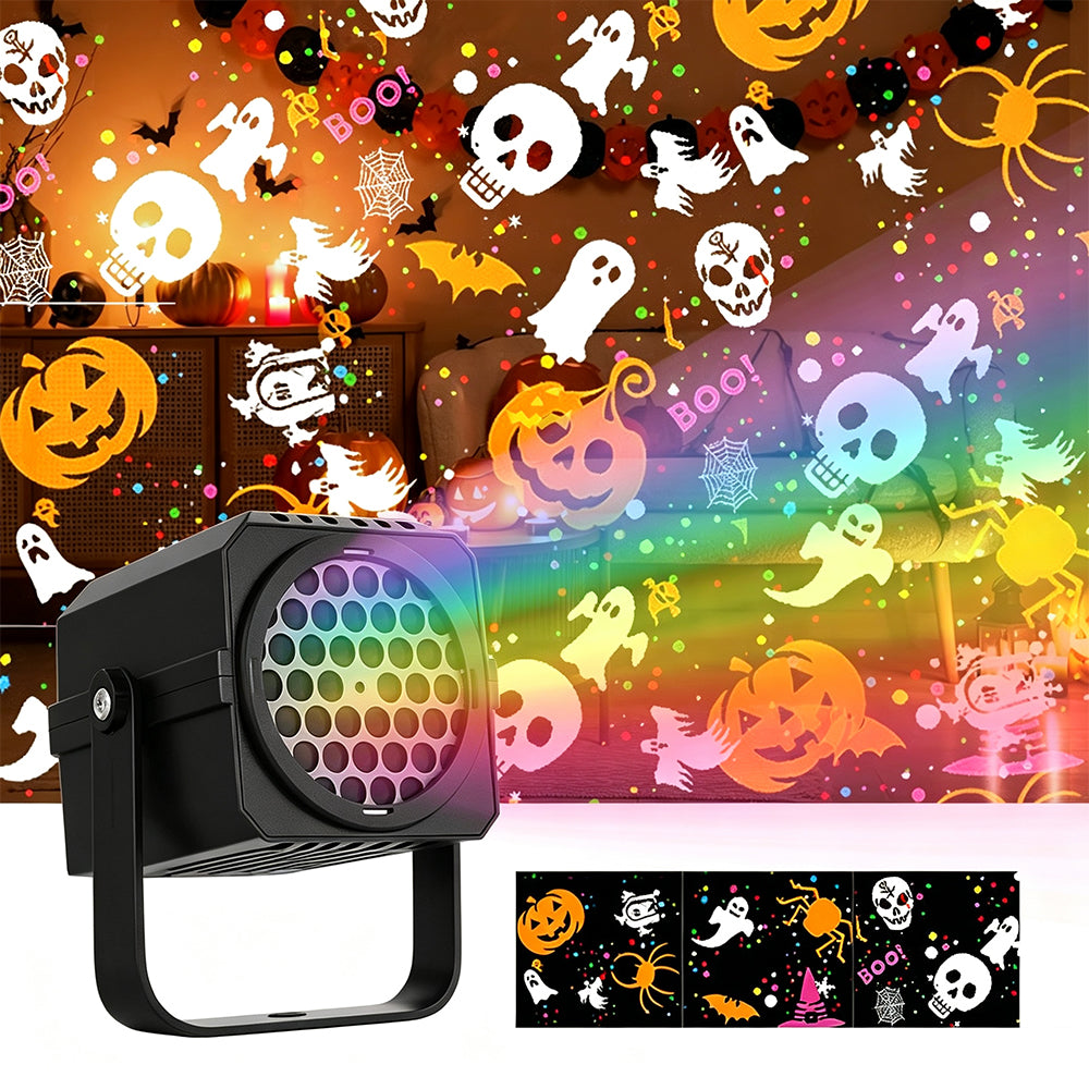 5V USB Christmas Holiday Projector Light for Indoor Outdoor Decor - Pumpkin