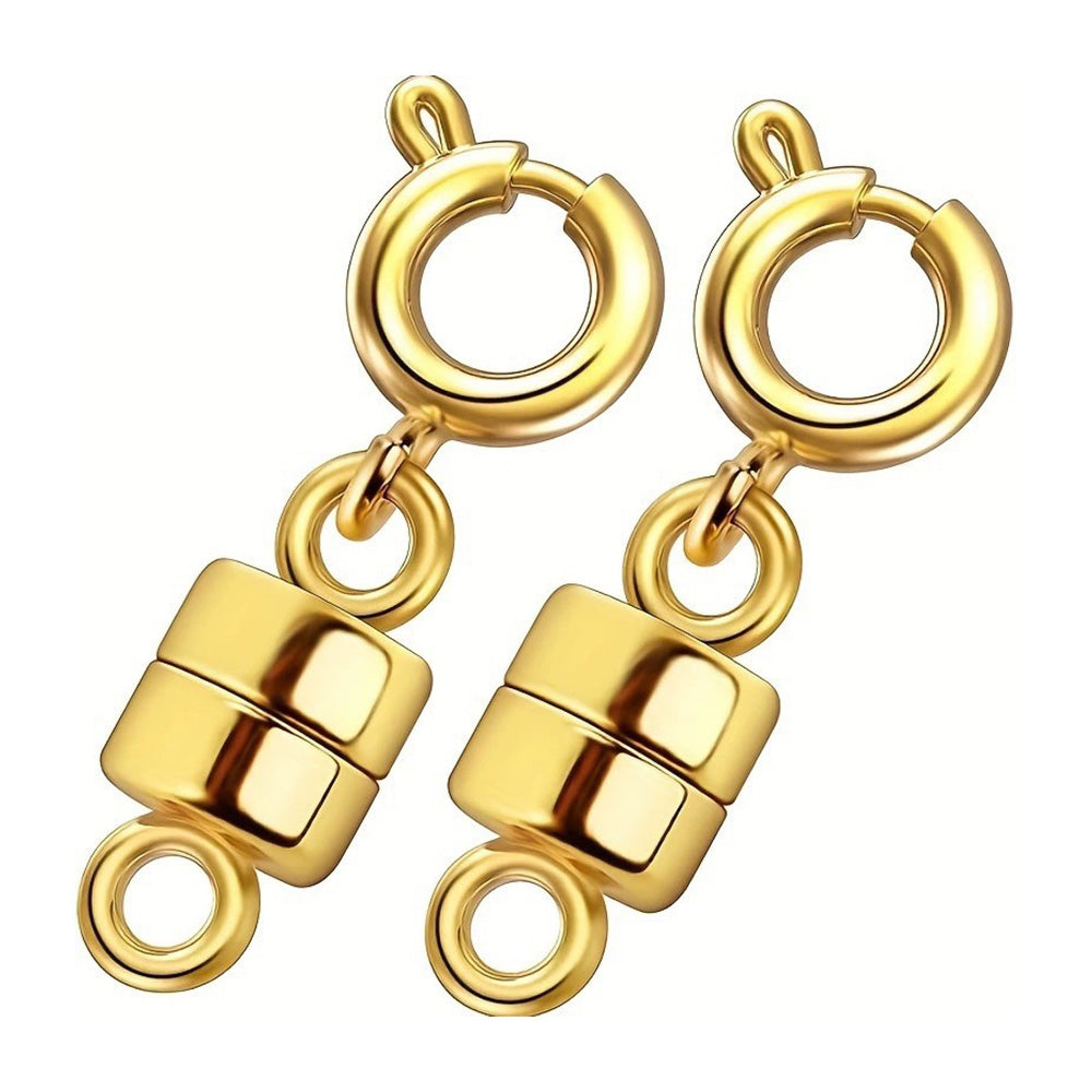 20Pcs Set Necklace Extenders and Clasps for Bracelet Chain Extension Jewelry Repair Kit Gold