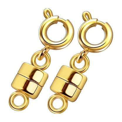 20Pcs Set Necklace Extenders and Clasps for Bracelet Chain Extension Jewelry Repair Kit Gold