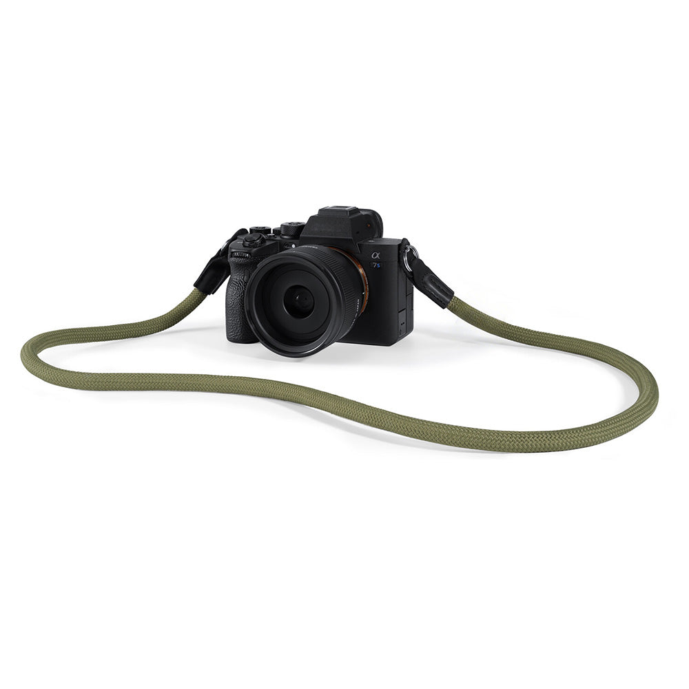Camera Shoulder Neck Strap for Sony Canon Nikon DSLR and Mirrorless Cameras-Army Green