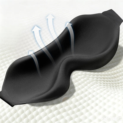 3D Full Blackout Sleep Mask-Blue