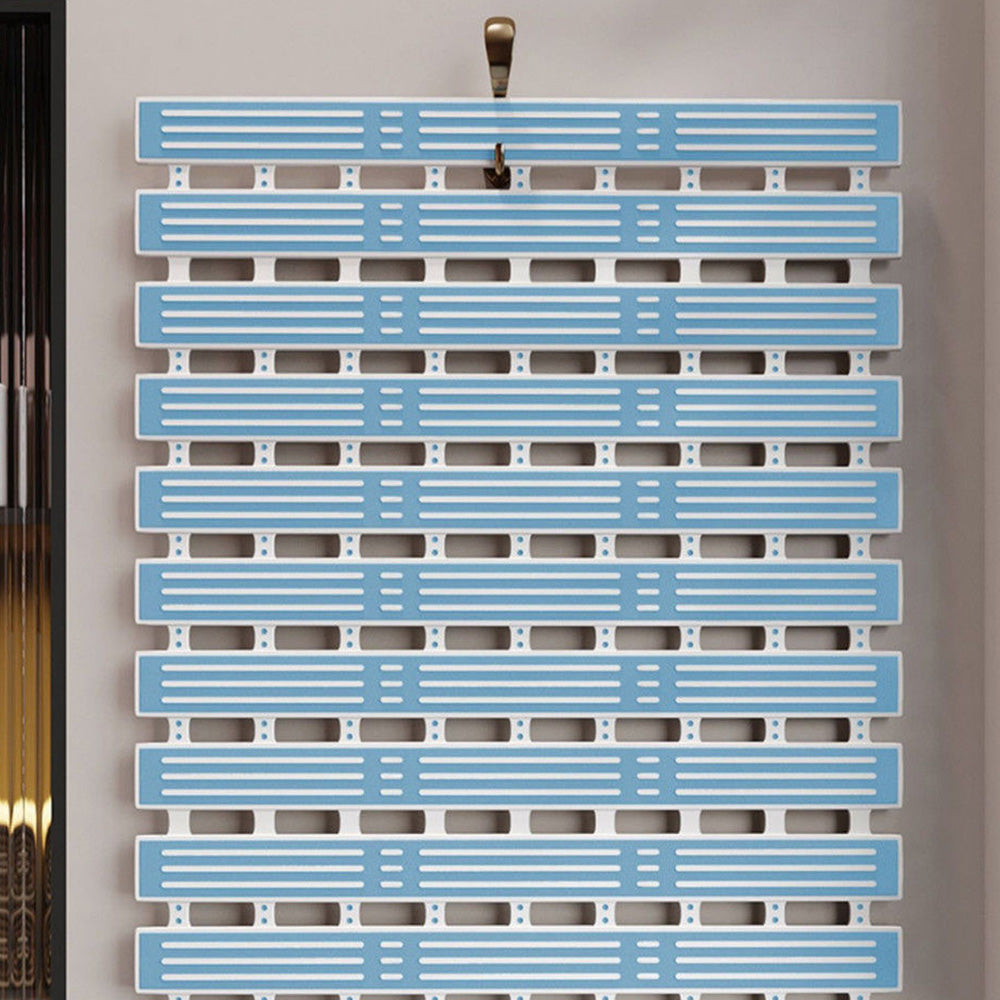 Non Slip Shower Mat with Suction Cups-Blue