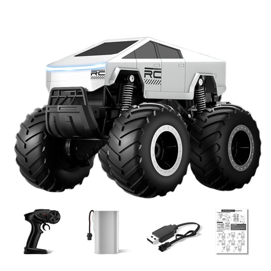 2.4GHz Remote Control Car Toy 4WD All Terrain RC Off-Road Pick-Up Truck Toy