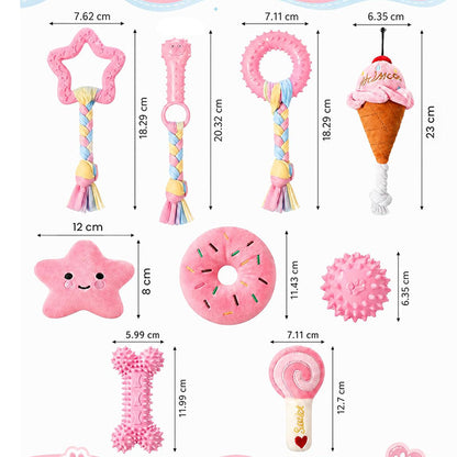 4Pcs Retractable Phone Tether with Carabiner-Pink
