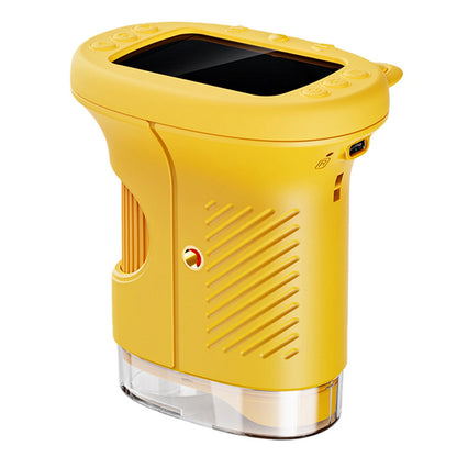 1000X Handheld Microscope 1080P Mini Pocket Digital Microscopes-Yellow