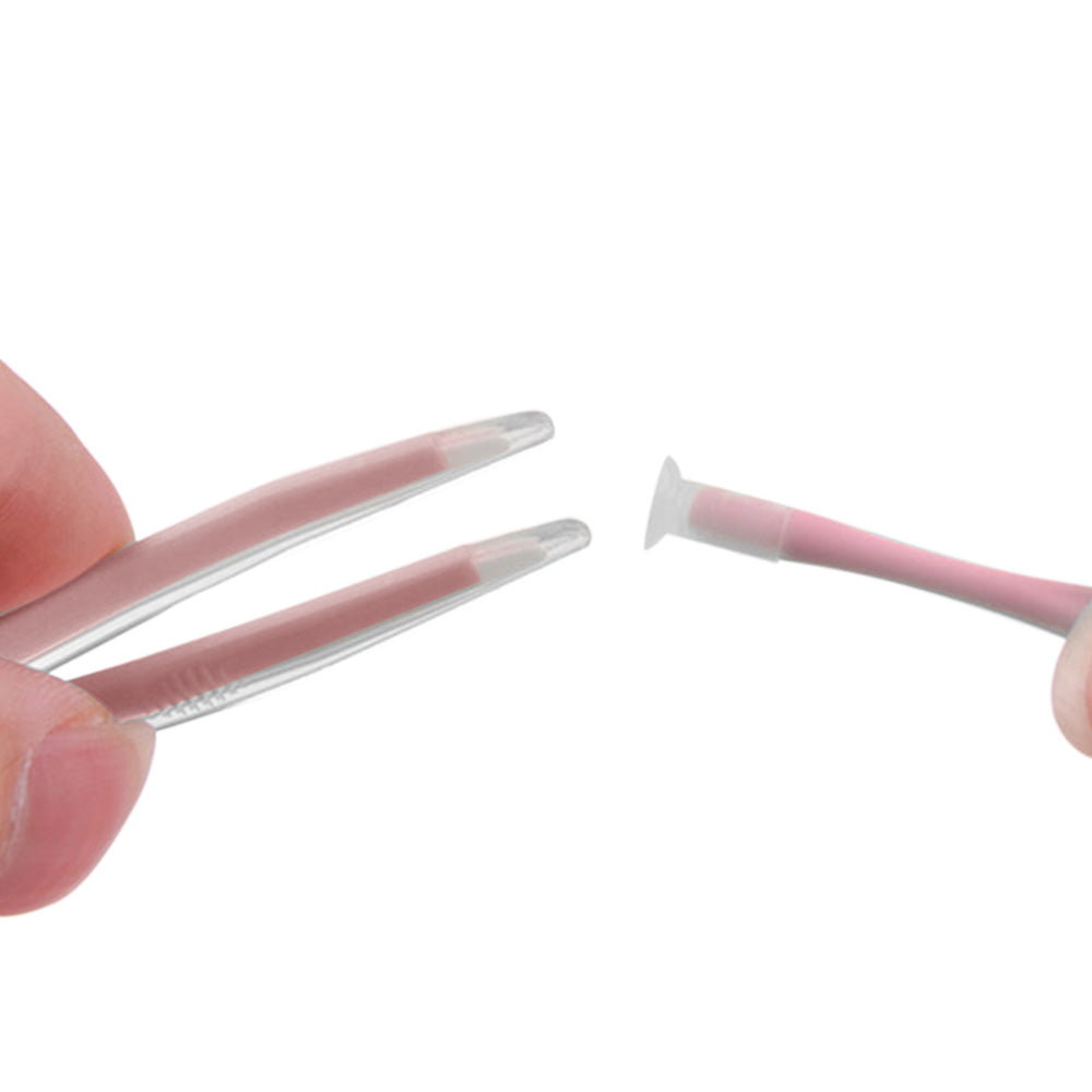 6 Pack Contact Lens Tool Kit Tweezers Inserter Remover Travel Case Set-Pink