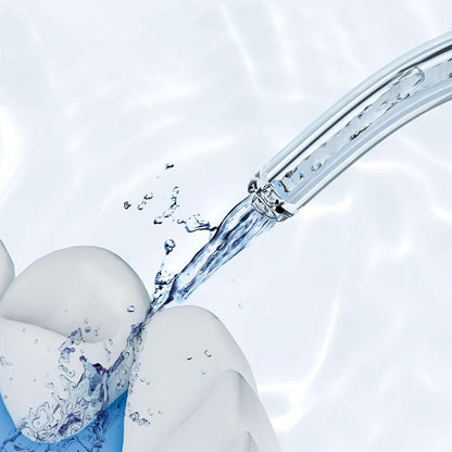 3-Mode Water Flosser Cordless Oral Flossers for Teeth and Braces Cleaning White