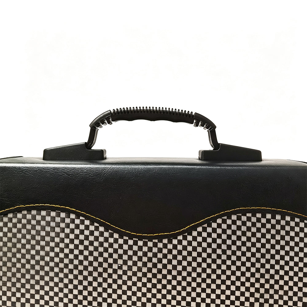 128 Capacity CD DVD Storage Binder Disc Plaid Storage Case