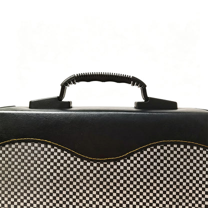 128 Capacity CD DVD Storage Binder Disc Plaid Storage Case
