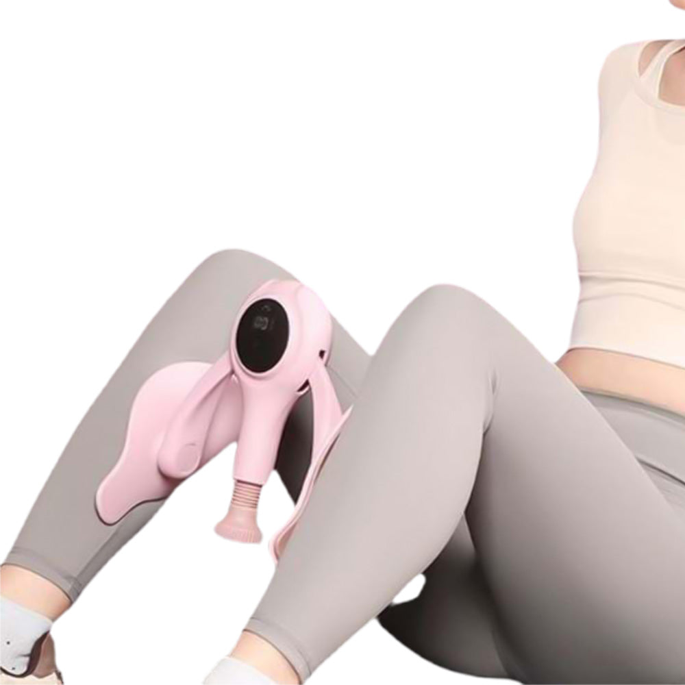 Thigh & Pelvic Trainer with Smart Counter ââ‚?Pelvic Floor Exercise Device Pink