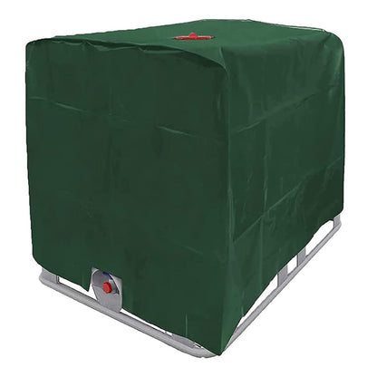 Weather Resistant Protective Cover for 1000L IBC Tank Green