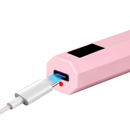 Handheld UV Nail Lamp ¨C Portable Gel Nail Dryer for Home and Salon Use Pink