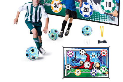Portable Soccer Goal Set - Blue