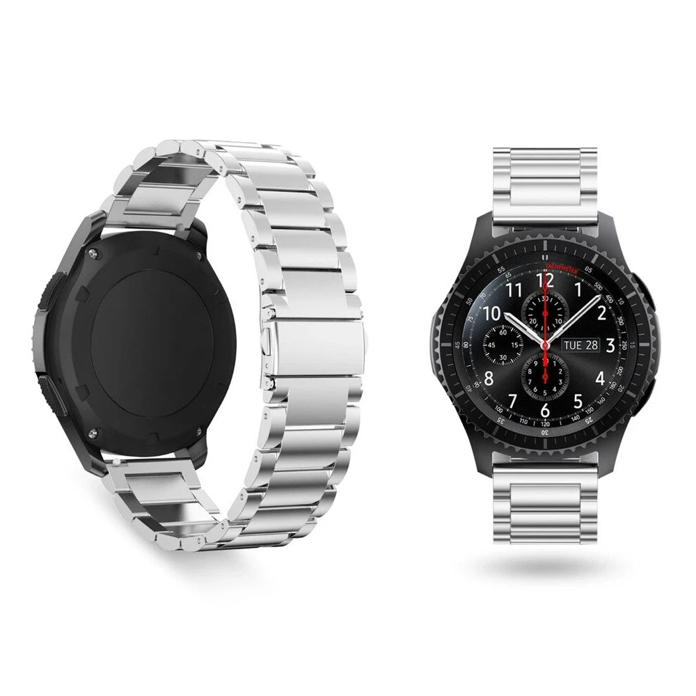 Stainless Steel Replacement Band for Samsung Gear S3 Strap-Silver