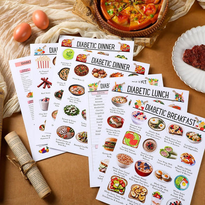 Diabetic-Friendly Diet Chart Food List Weight Loss Diet for Senior and Beginner