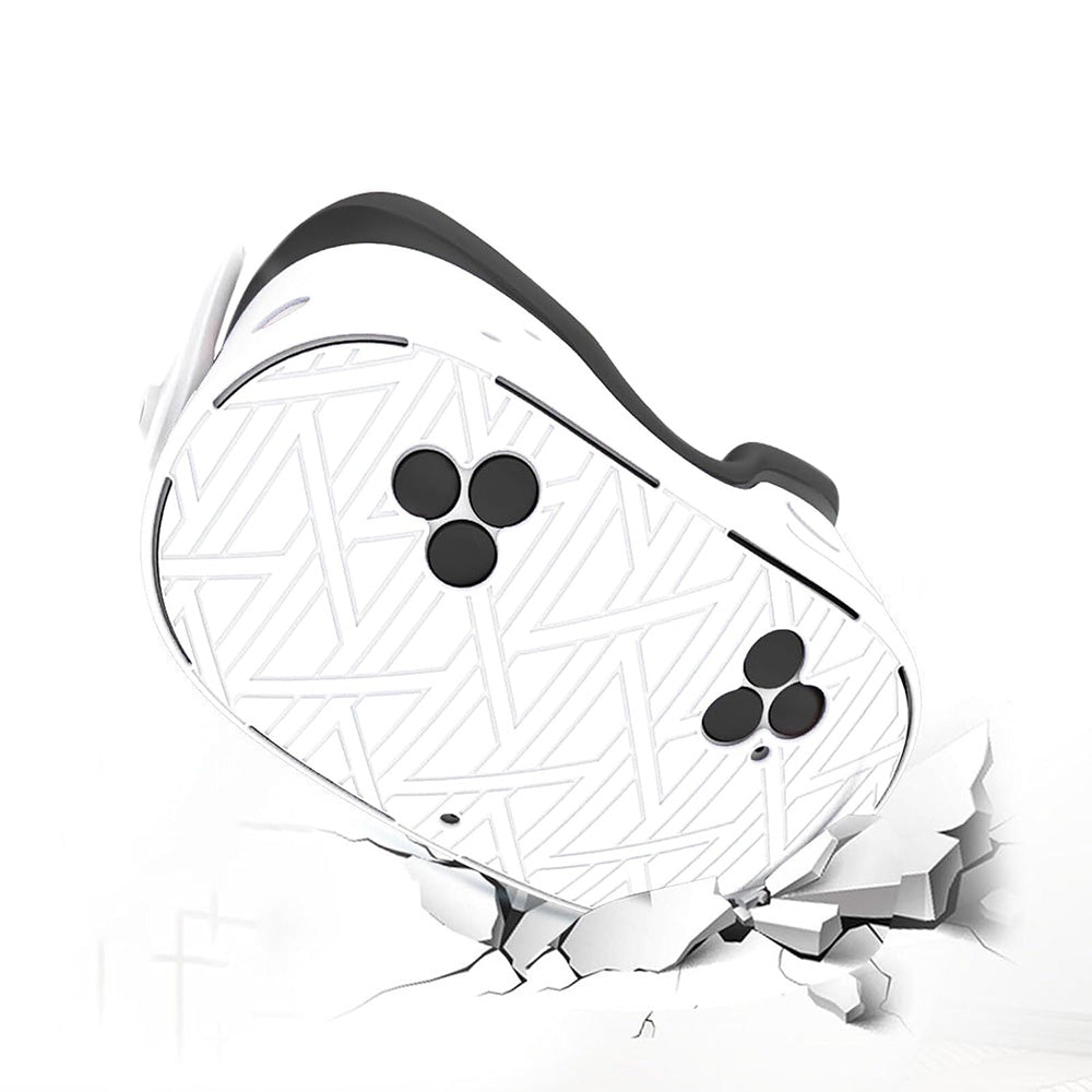 7-Piece Silicone Protective Case Set for Meta Quest 3S VR Headset Accessories White