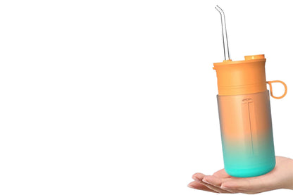 Oral Care Tools For Teeth Cleaning And Telescopic Dental Hygiene-Orange