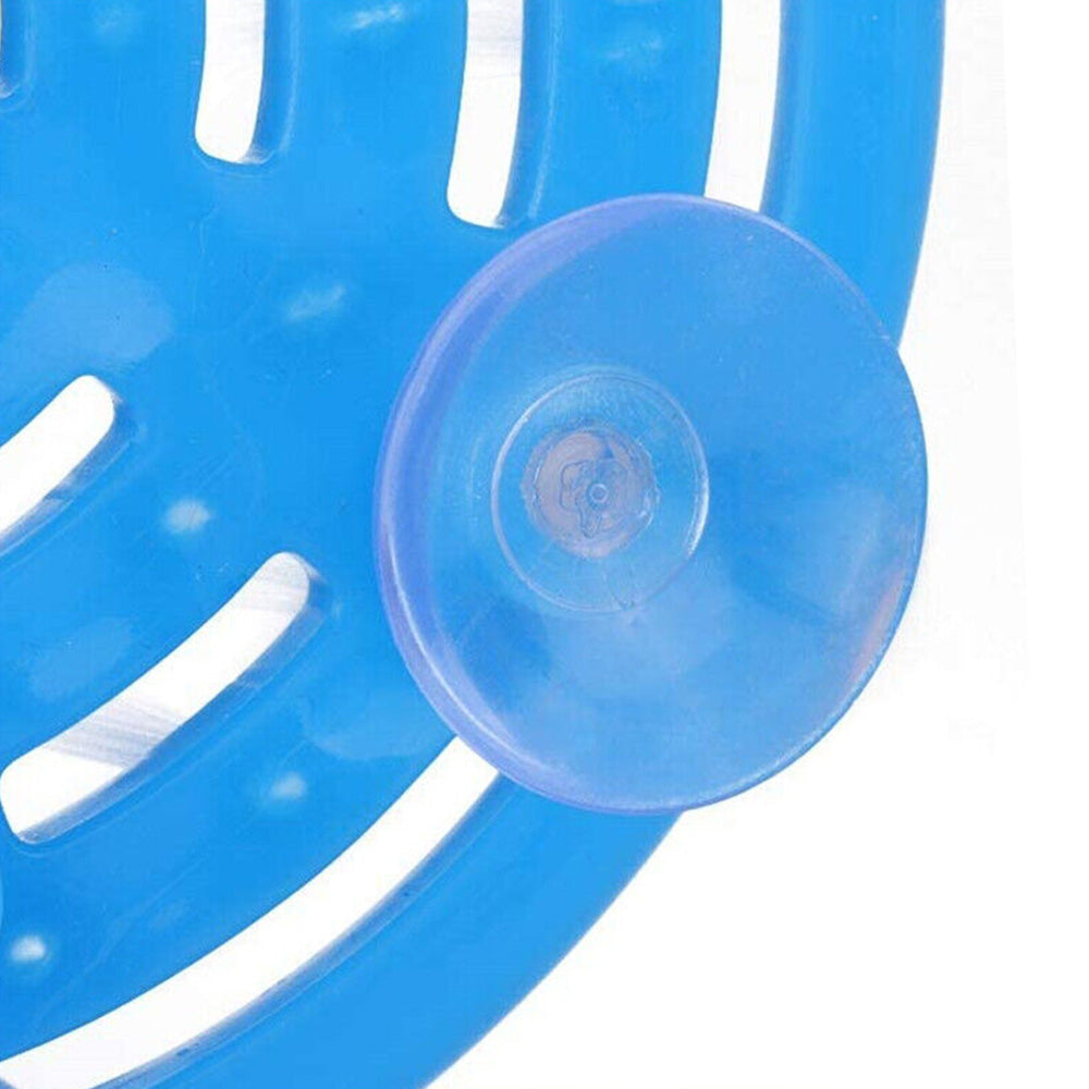 Pair of Exfoliating Shower Slippers Foot Cleaning Scrubber Bathroom Massager Sandals White