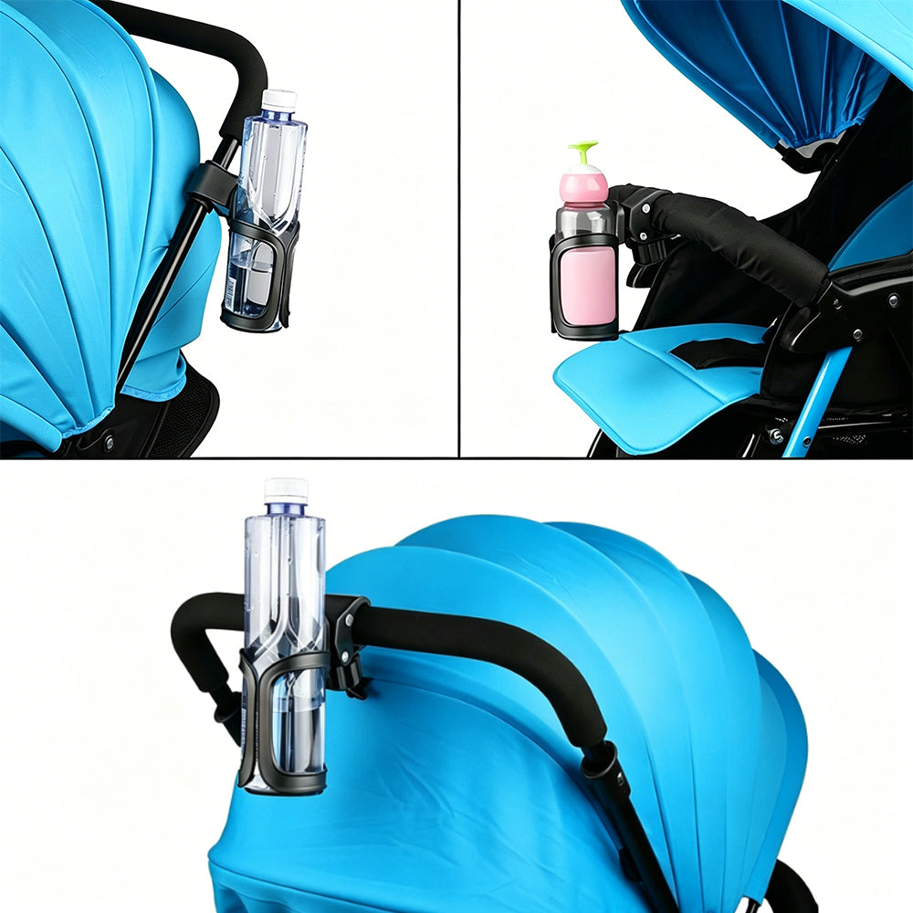 2Pcs Bike Water Bottle Holder Quick Release Cup Holder for Handlebar Seatpost-Quick Release Handle