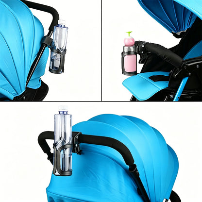 2Pcs Bike Water Bottle Holder Quick Release Cup Holder for Handlebar Seatpost-Quick Release Handle